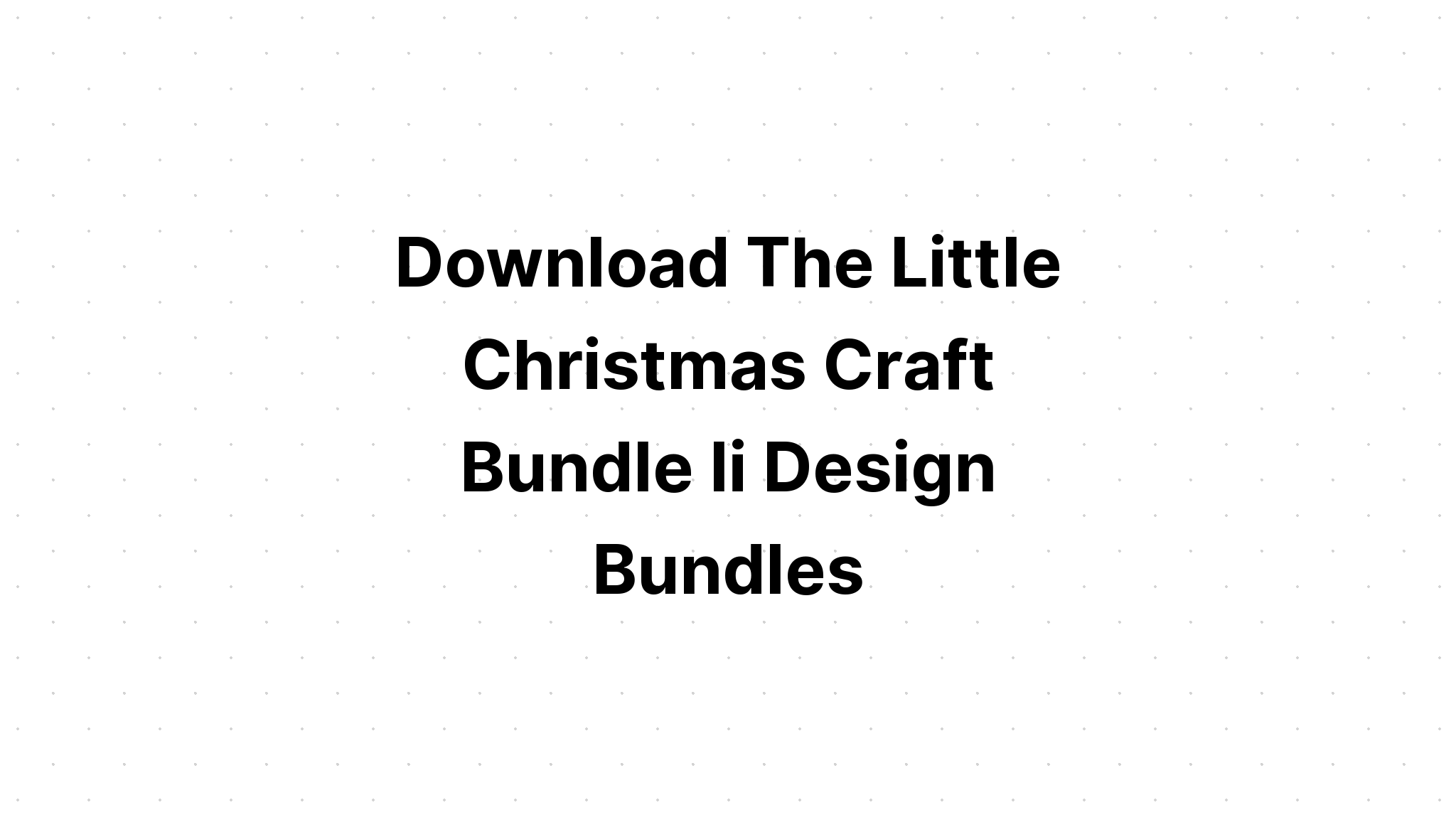 Download Craft Themed Bundle SVG File